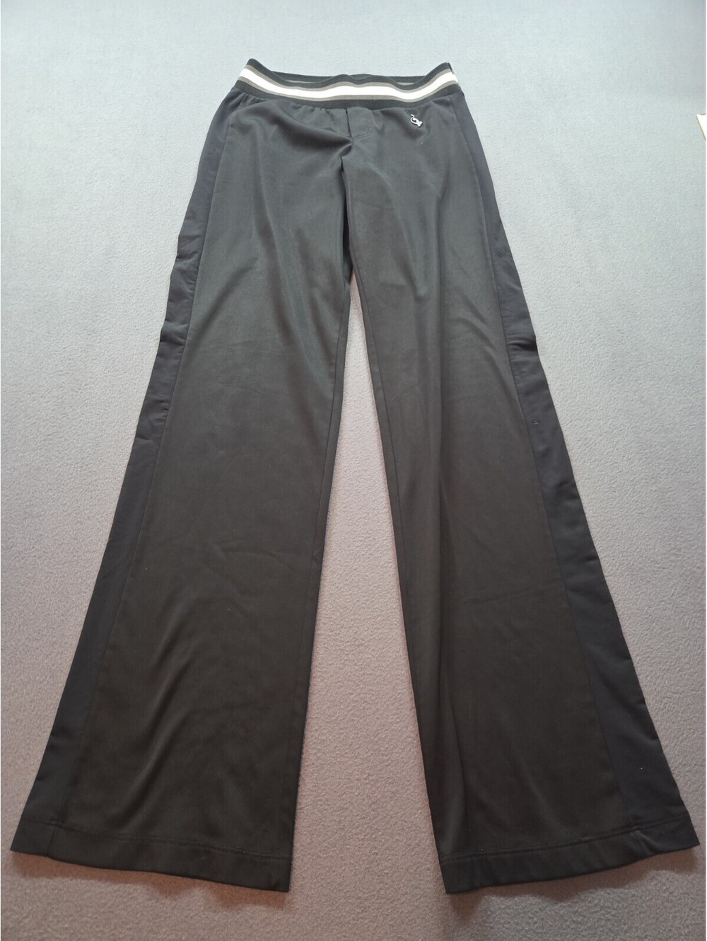 women's black vintage straight leg pants by Baby Phat size S